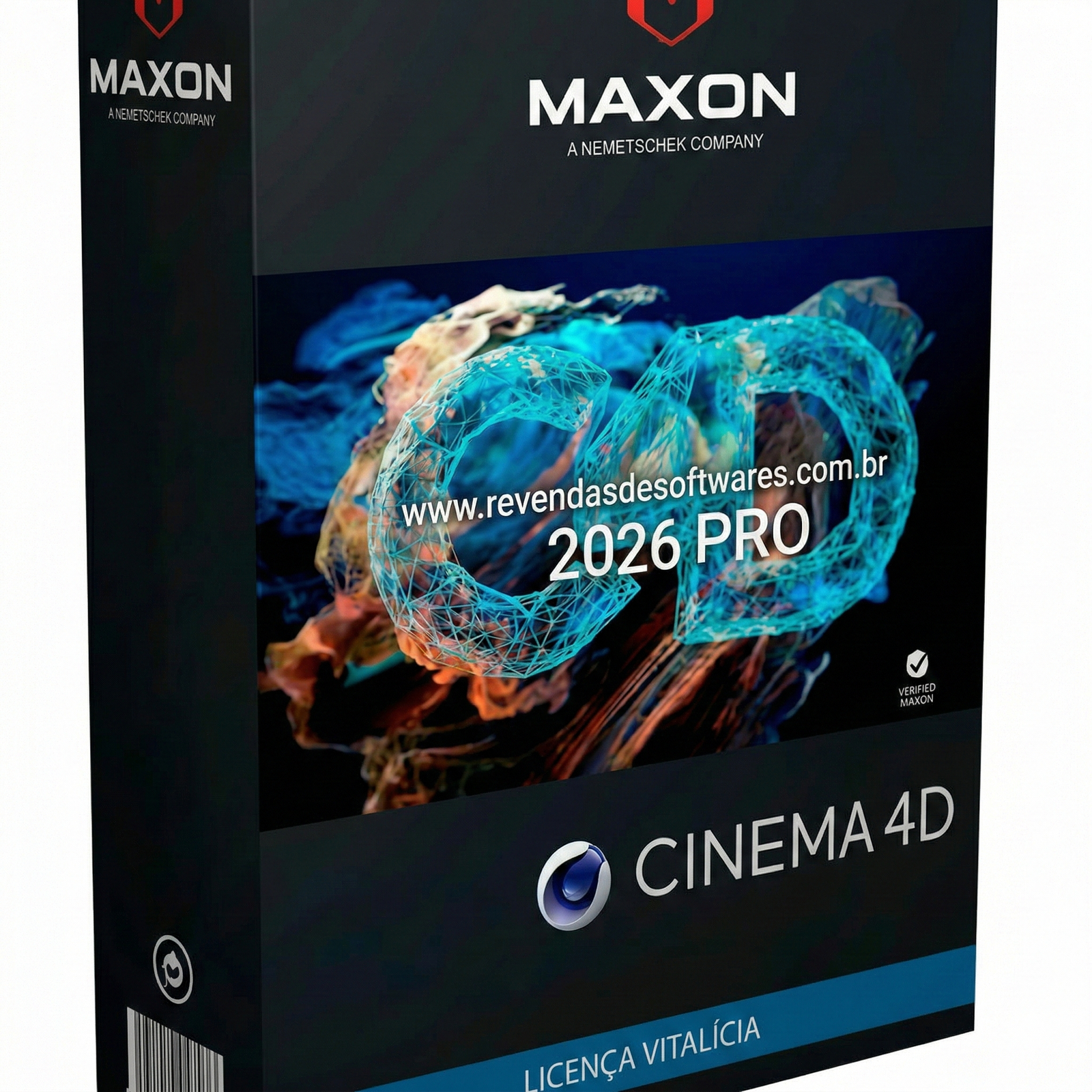 Cinema 4D 2026 Studio Professional – Windows (Licença Vitalícia)