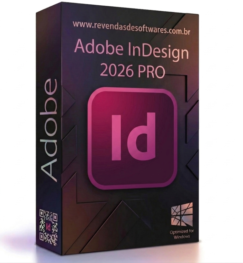Adobe Indesign 2026 Pro – Licença Vitalícia (Windows)